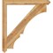 Ekena Millwork Balboa Arts & Crafts Rough Sawn Bracket, Western Red Cedar, 4"W x 44"D x 48"H BKT04X44X48BOA03RWR - alternate 4